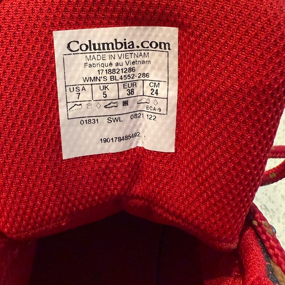 Columbia Womens Newton Ridge Plus waterproof hiking boot size 7 - Picture 4 of 7